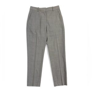 REISS women’s ankle straight wool blend gray pants size 4